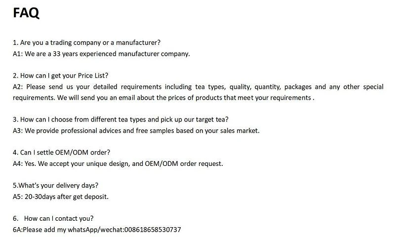FAQ(001)